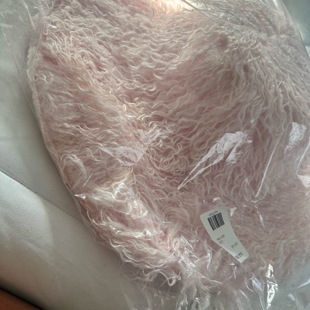 AKIRA Pink Faux Fur Accessory
